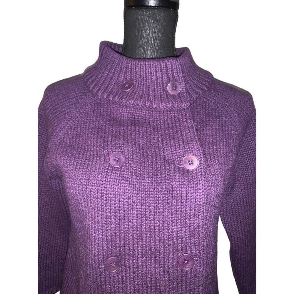 Talbots Petite Double Breasted Cardigan - Picture 2 of 6